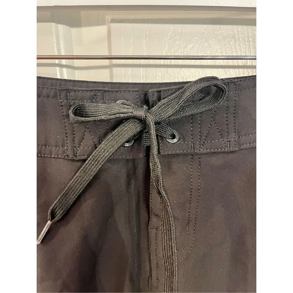 Billabong Girls Black Board Shorts sz 11 EUC